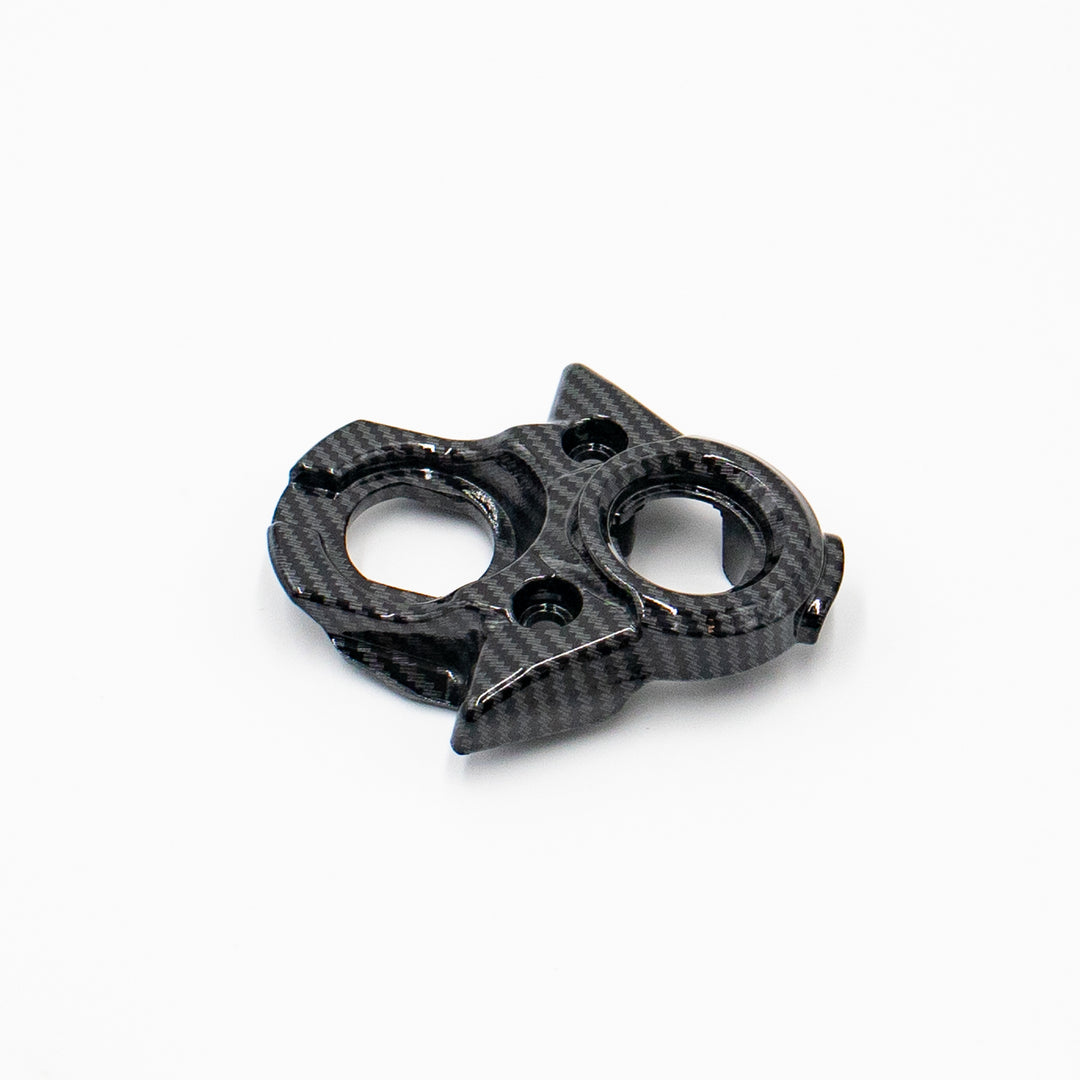 Capac plastic SURRON pentru comutator de aprindere și mufă USB cu aspect de carbon pentru Light Bee