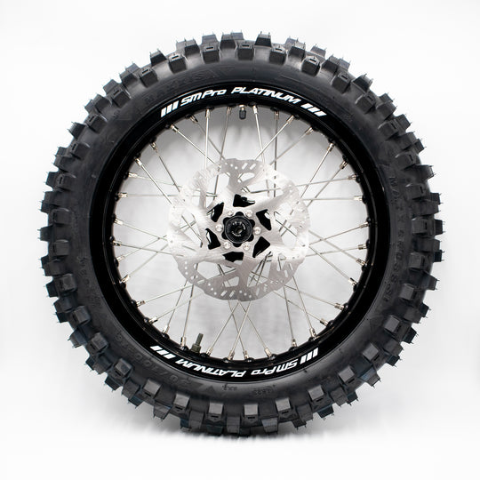 SM Pro 16 inch complete wheel rear wheel with Maxxis Maxxcross SI Pro cross tire